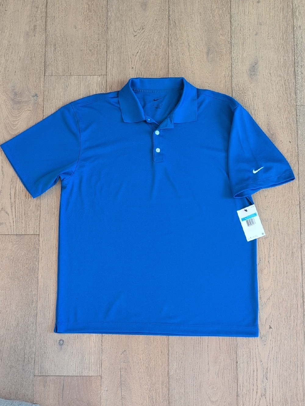Nike Men’s Royal Blue Dri-FIT Polo, NWT, medium